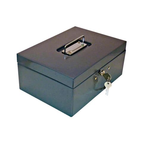 steel box with lock|lockable metal box.